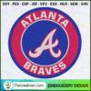 Atlanta Braves Logo Circle E Embroidery Design