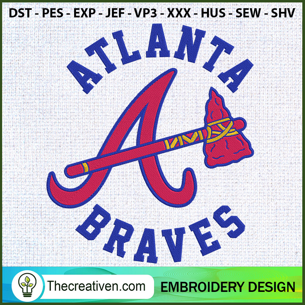 Atlanta Braves Embroidery Designs Embroidery Design – Digital Download 1 Atlanta Braves Embroidery Designs Embroidery Design – Digital Download