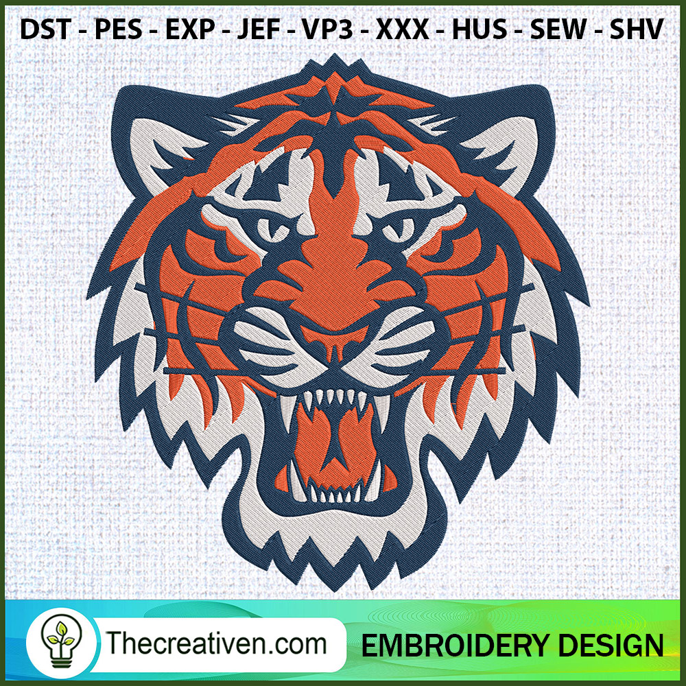 Tiger Logo Embroidery Designs Embroidery Design – Digital Download 1 Tiger Logo Embroidery Designs Embroidery Design – Digital Download