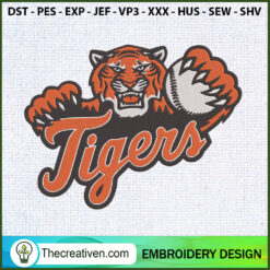 Tigers Embroidery Designs Embroidery Design – Digital Download