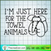 I'm Just Here For The Towel Animals SVG, Animals SVG, Cruise Towel SVG 3 110 copy