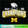 Michigan Big Ten Championship SVG, Michigan SVG, Wolverines SVG