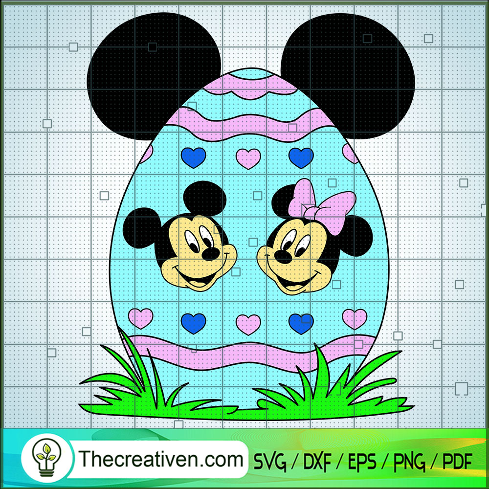 Mickey And Minnie Happy Easter Day SVG Cut File for Cr Design 77371 1 Mickey And Minnie Happy Easter Day SVG Cut File for Cr Design 77371