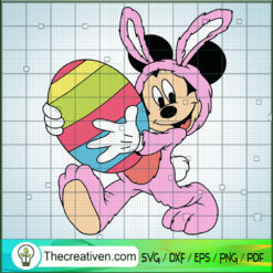 Mickey Easter Gift SVG, Mickey Happy Easter Day SVG, Disney Mickey SVG