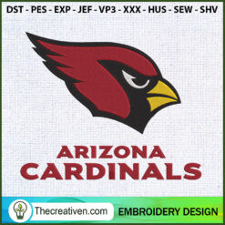 Logo Arizona Cardinals Embro Embroidery Design
