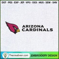 Arizona Cardinals Logo Embro Embroidery Design
