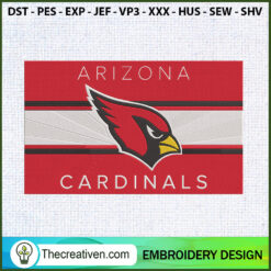 Arizona Cardinals Flag Embro Embroidery Design