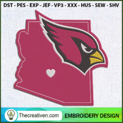 Arizona State Cardinals Embr Embroidery Design