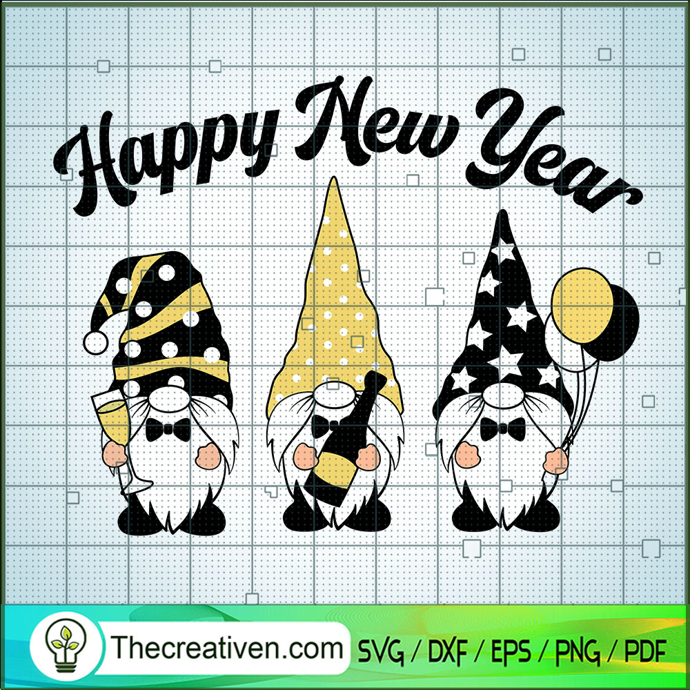 New Year Gnomes SVG, Gnomes SVG, Happy New Year SVG 1 New Year Gnomes SVG, Gnomes SVG, Happy New Year SVG