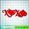 Xoxo Valentine SVG, Double Heart SVG, Happy Valentines SVG 2 Untitled 4 copy 7