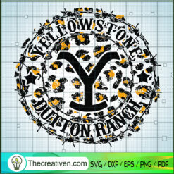 Yellowstone Dutton Ranch Leo SVG Cut File for Cricut