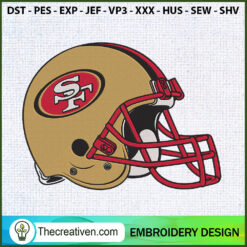 Helmet SF Embroidery Designs Embroidery Design – Digital Download
