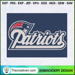 Patriots Flag Embroidery Designs Embroidery Design – Digital Download