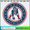 New England Patriots Logo Ci Embroidery Design Design 77806