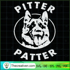 Pitter Patter SVG, Letterkenny Shepard SVG, Dog SVG