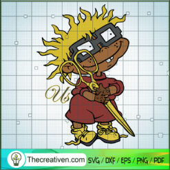 Chuckie Finster Cutting SVG, Rugrats SVG, Funny Cartoon SVG