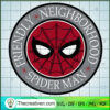 Spider Man Friendly Neighborhood SVG, Spider-man Logo SVG, Marvel SVG