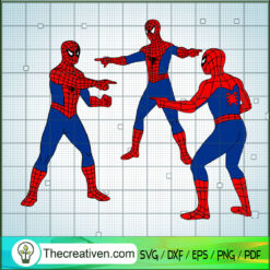 Meme 3 Spider-man SVG, Funny Spider-man SVG, Marvel SVG