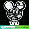 Disney Mickey Star Wars Dad SVG, Star Wars SVG, Dad In The Galaxy SVG 3 201 copy