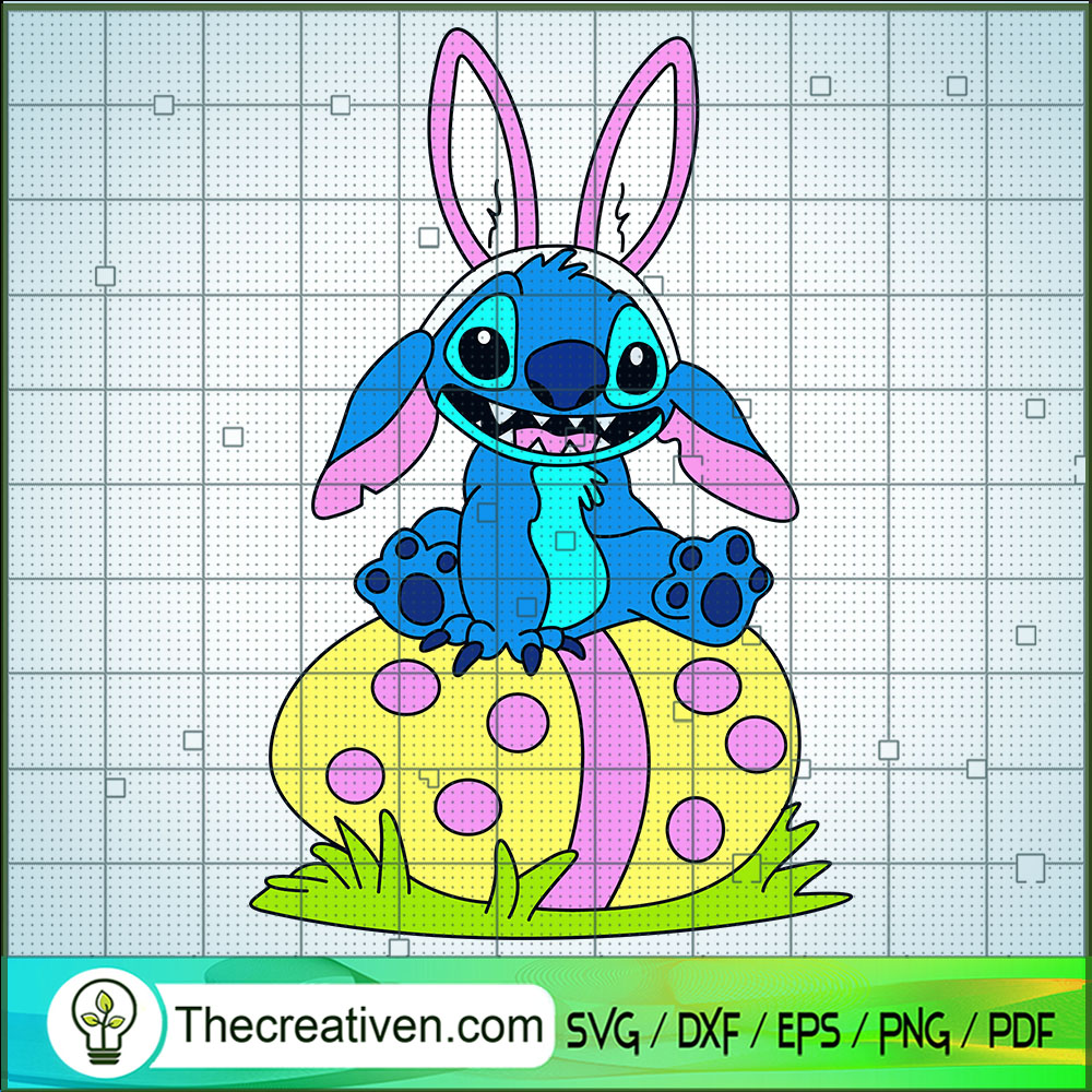 Funny Stitch Easter SVG, Happy Easter Day SVG, Funny Stitch SVG 1 Funny Stitch Easter SVG, Happy Easter Day SVG, Funny Stitch SVG
