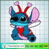 Stitch Valentine's Day SVG, Happy Valentine's Day SVG, Stitch SVG 3 203 copy