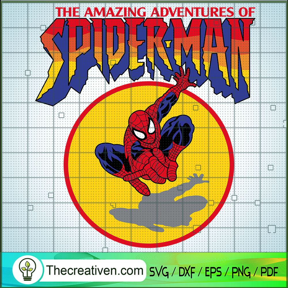 The Amazing Adventures Of Spider-man SVG, Spider-man SVG, Marvel SVG 1 The Amazing Adventures Of Spider-man SVG, Spider-man SVG, Marvel SVG