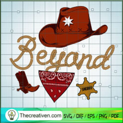 To infinity and Beyond Matching SVG, Beyond SVG, Sheriff SVG