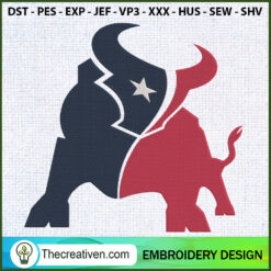 Buffalo Houston Texans Embro Embroidery Design