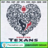 Heart Houston Texans Embroid Embroidery Design 3 10 copy 14