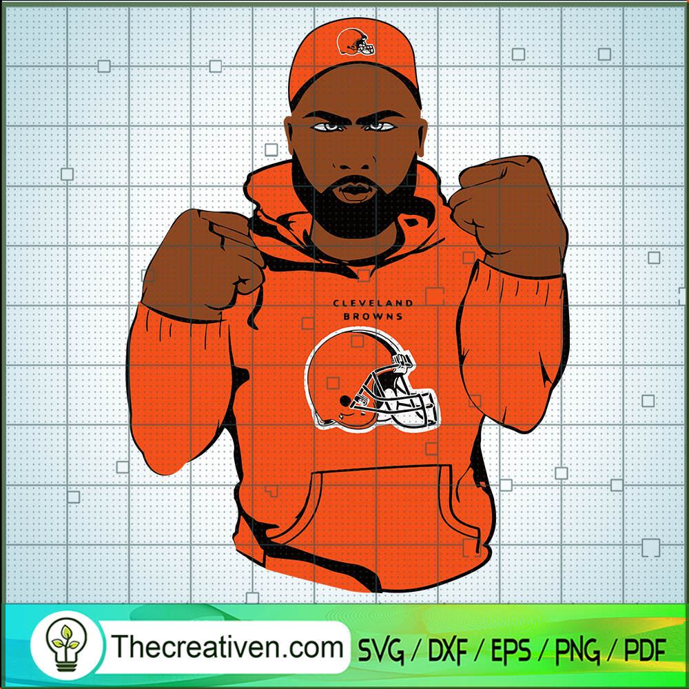 Cleveland Browns Fan Club Male SVG Cut File for Cricut & Silhouette 1 Cleveland Browns Fan Club Male SVG Cut File for Cricut & Silhouette