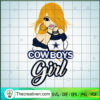 Dallas Cowboys Blond Girl SVG, Cowboys Fan Girl SVG, Girl SVG 3 Untitled 20 copy 6