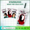 Squid Game Player Starbucks Cup SVG, Starbucks Cold Cup Full Wrap SVG 3 43 copy 2