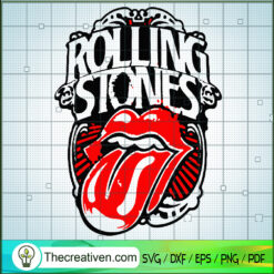 Rolling Stones SVG Cut File for Cricut & Silhouette