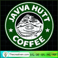 Javva Hutt Coffee SVG, Starbucks Logo SVG, Coffee SVG