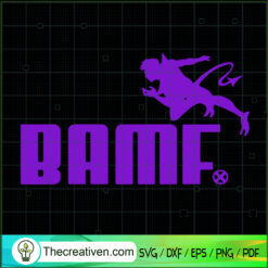 Bamf SVG, Catwoman Logo SVG, DC Comics SVG