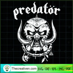 Predator SVG, Alien SVG, Predator Face SVG