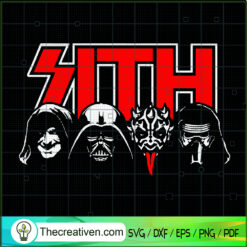 Sith Lords SVG, The Secrets Of The Sith SVG, Star Wars SVG