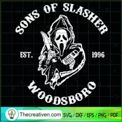 Sons Of Slasher Woodsboro SVG Cut File for Cricut & Silhouette