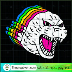 RipNDip Lord Godzilla SVG, Rip Dip Skate Matte SVG, Colorful SVG