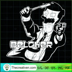 Bob Belcher SVG, Bob's Burgers SVG, Funny Cartoon SVG