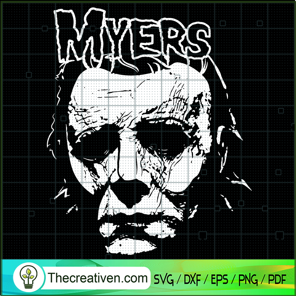 Michael Myers Horror Face SVG, Horror Characters SVG, Halloween SVG 1 Michael Myers Horror Face SVG, Horror Characters SVG, Halloween SVG