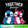 Together Forever SVG, Stitch Couple SVG, Stitch Love SVG 3 Untitled 56 copy