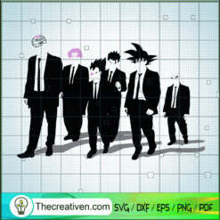 Dragon Ball Team SVG, Dragon Ball Suit Up SVG, Dragon Ball Z SVG