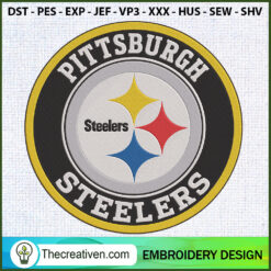 Logo Pittsburgh Steelers Emb Embroidery Design