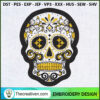 Pittsburgh Steelers Skull Em Embroidery Design