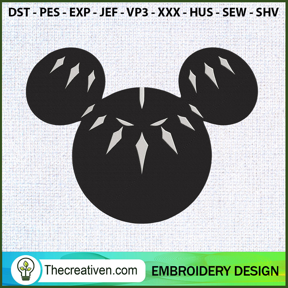 Disney x Black Panther Embro Embroidery Design 1 Disney x Black Panther Embro Embroidery Design