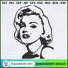 Marilyn Monroe Embroidery Designs Embroidery Design – Digital Download