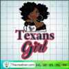 Texans Girl SVG, Houston Texans SVG, Sports Fan SVG