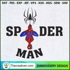 Spider Man Logo Embroidery D Embroidery Design