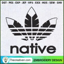 Native Adidas Embroidery Designs Embroidery Design – Digital Download
